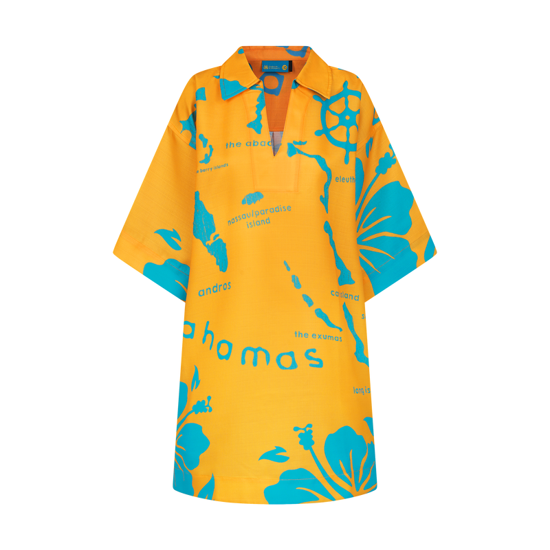 ARCHIPELAGO TUNIC DRESS-GOLD