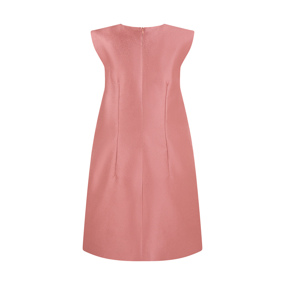 THE ALIGER SHIFT DRESS-MAUVE
