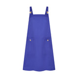 THE STROMBUS SHIFT DRESS-ROYAL BLUE