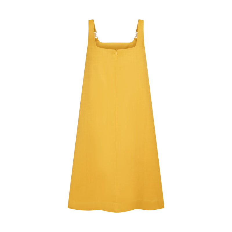 THE STROMBUS SHIFT DRESS-AMBER