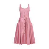 THE STROMBUS SWEETHEART DRESS-MAUVE