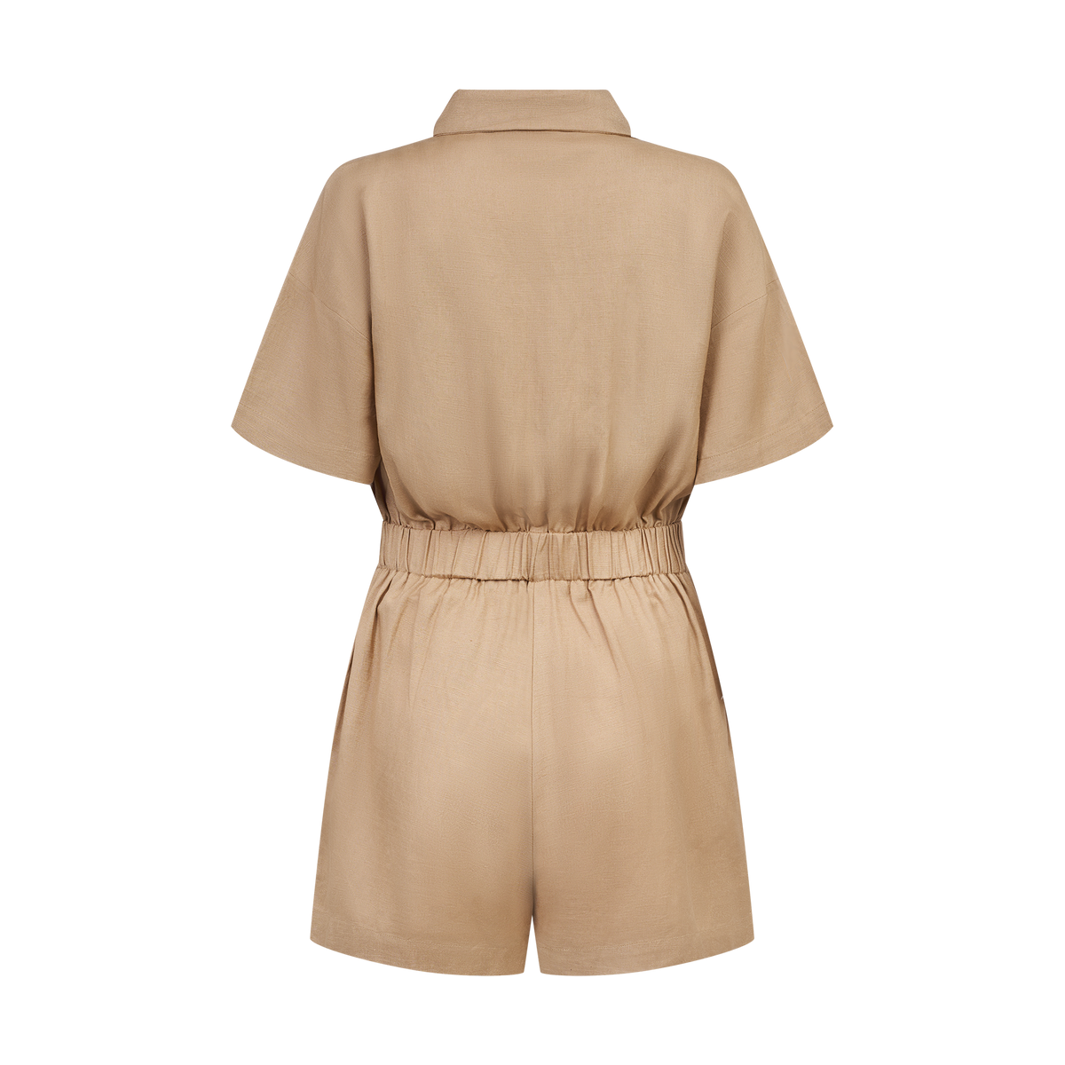 THE STROMBUS ROMPER-KHAKI
