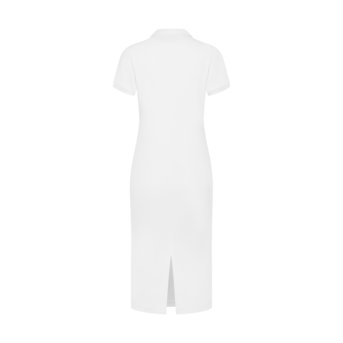 THE STAPLE MAXI POLO-WHITE