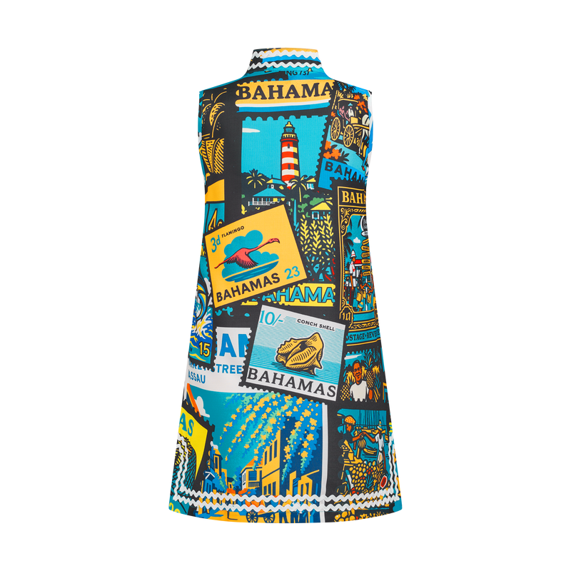 2025 INDEPENDENCE TUNIC DRESS-BLACK