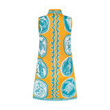 THE COMMERCIA MINI TUNIC DRESS-GOLD