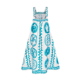 THE COMMERCIA MAXI DRESS-WHITE