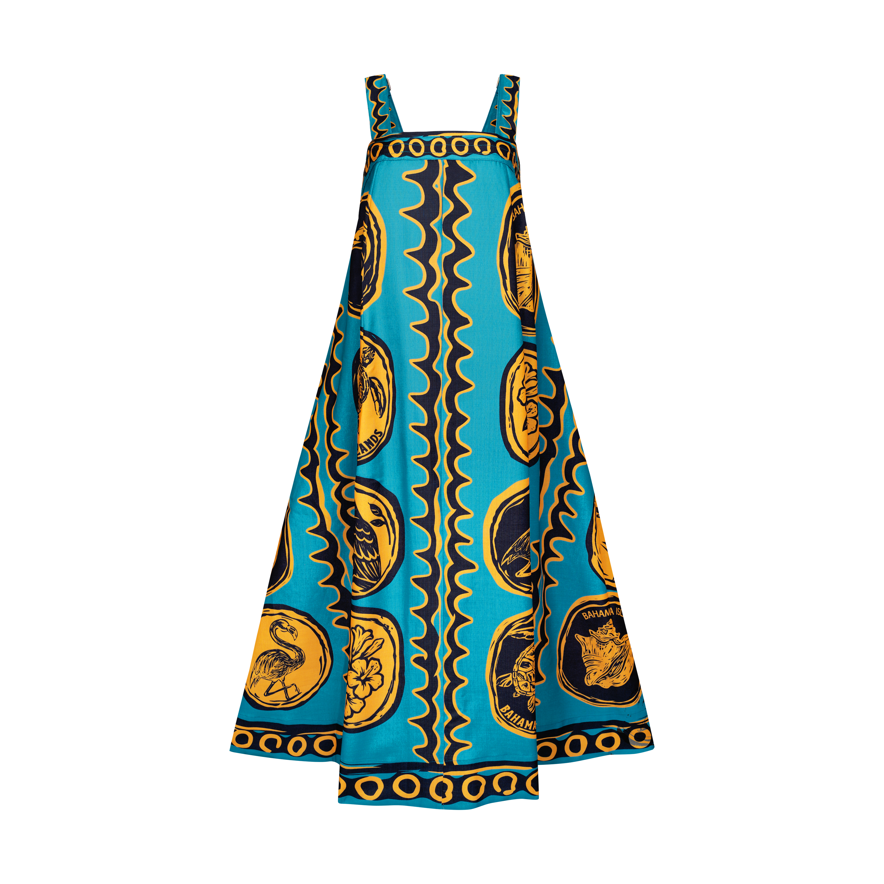 THE COMMERCIA MAXI DRESS-BLACK
