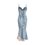 CARTE LUCAYOS DRESS-SKY
