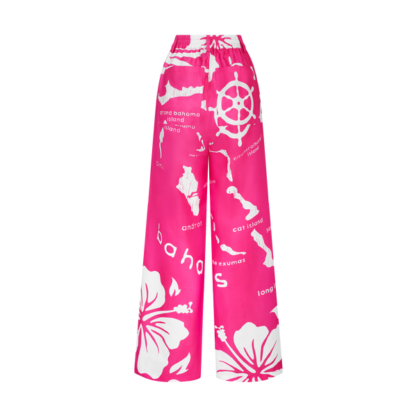 ARCHIPELAGO PANTS- DARK PINK