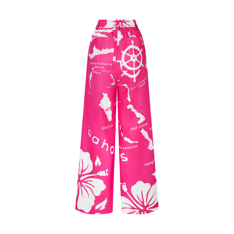 ARCHIPELAGO PANTS- DARK PINK