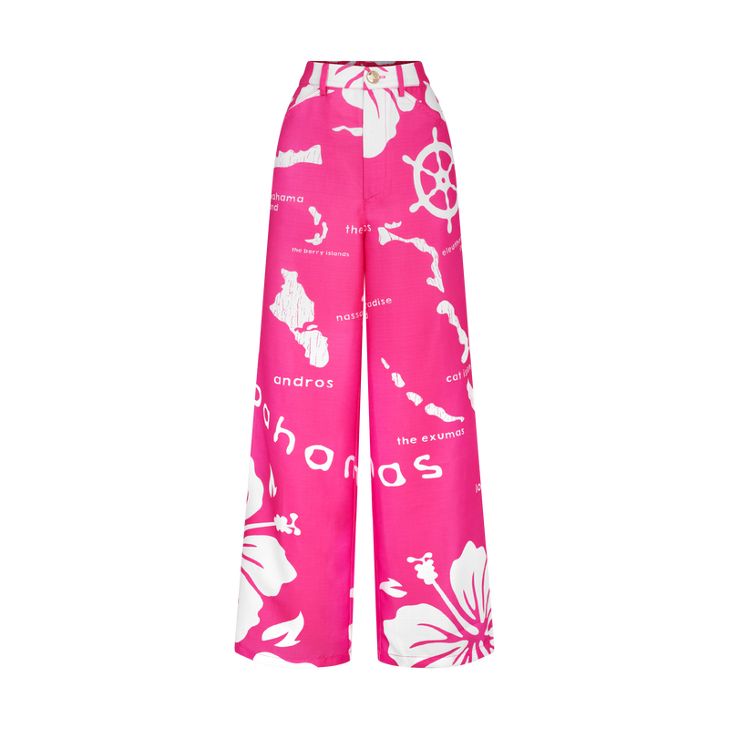 ARCHIPELAGO PANTS- DARK PINK