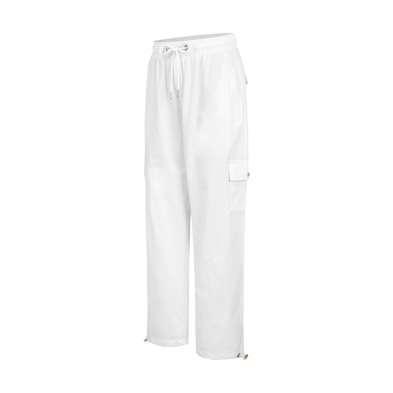 THE AVO CARGO PANTS-WHITE