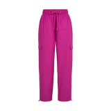 THE AVO CARGO PANTS-FUCHSIA