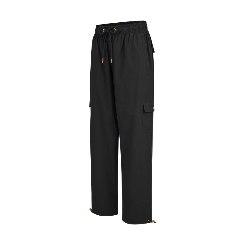THE AVO CARGO PANTS-BLACK