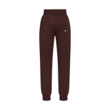 THE MEDALLION JOGGERS-BURGUNDY