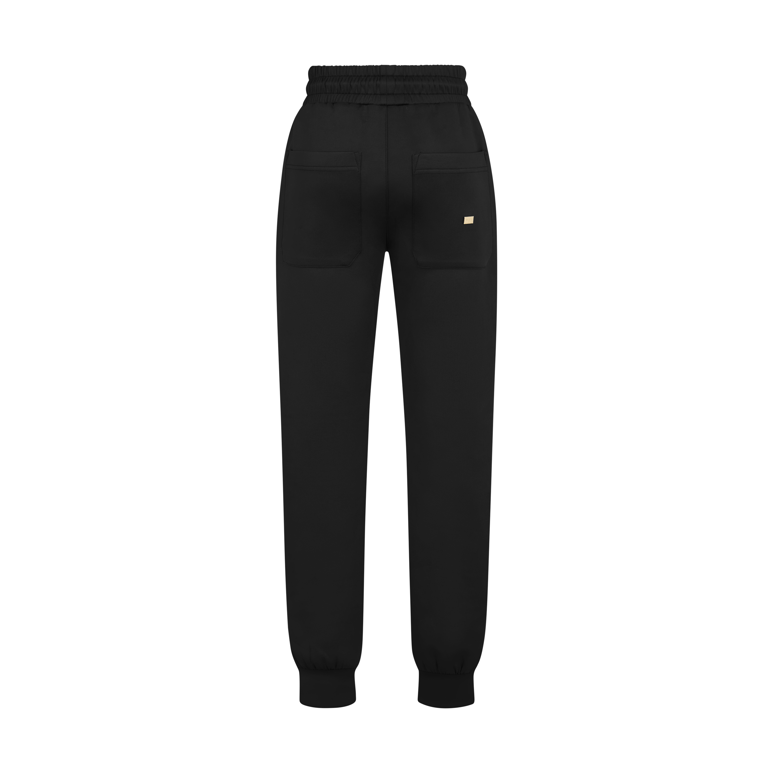 THE MEDALLION JOGGERS-BLACK