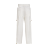 THE AVO CHAMBRAY SET- WHITE