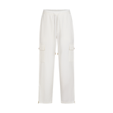 THE AVO CHAMBRAY SET- WHITE