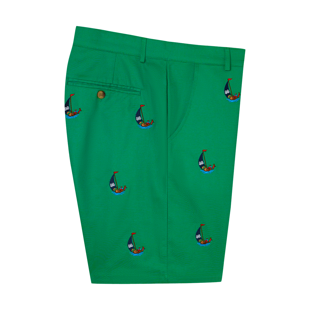 STAPLE CHINO SHORTS-GREEN