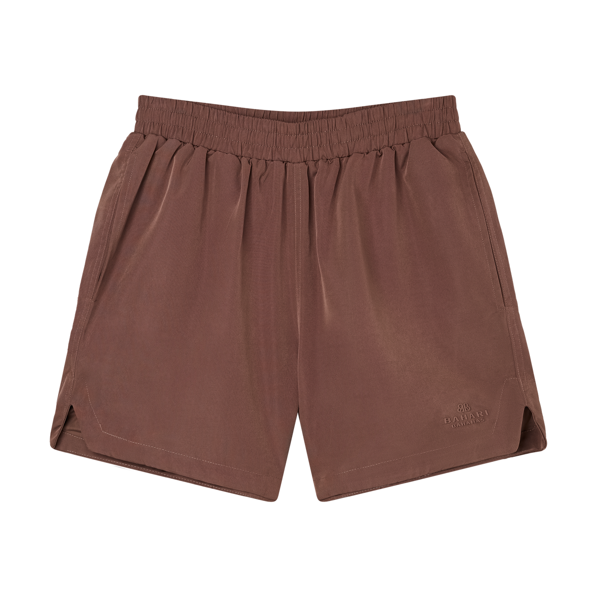 THE BAHAMIA SHORTS-BROWN