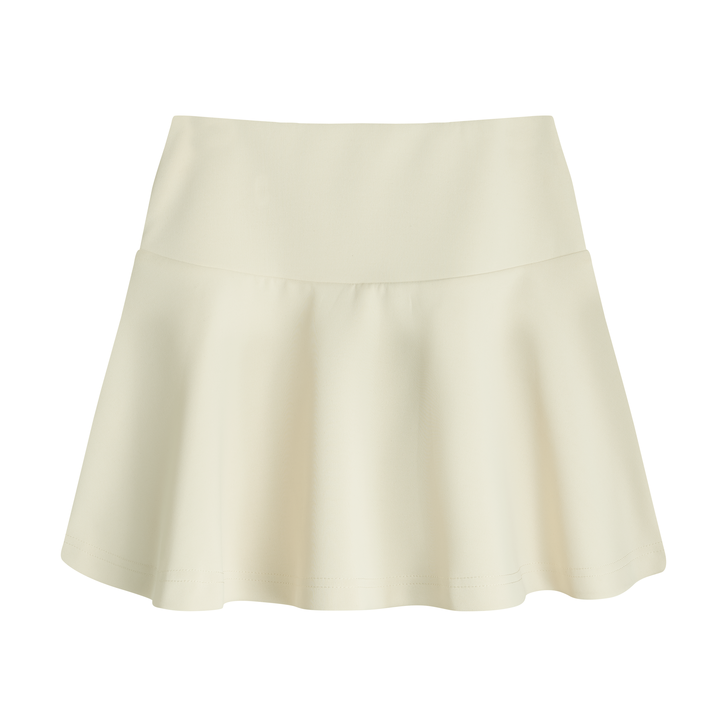 THE MEDALLION SKIRT-CREAM