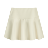 THE MEDALLION SKIRT-CREAM