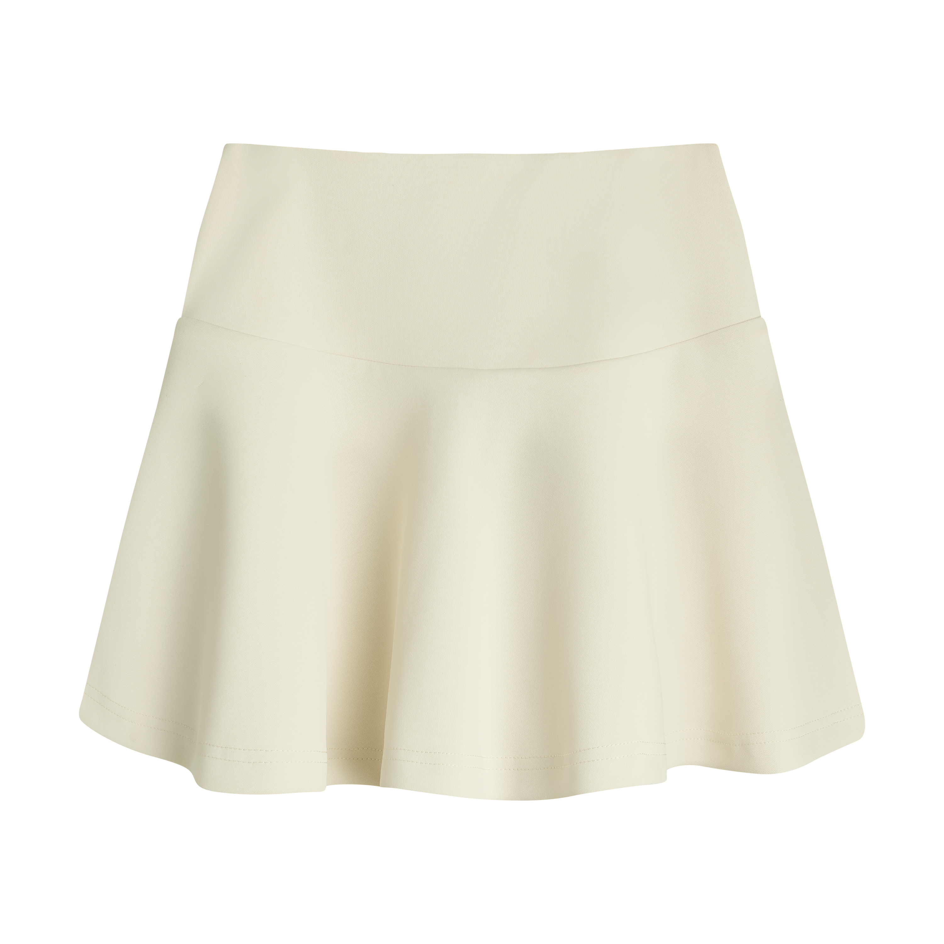 THE MEDALLION SKIRT-CREAM