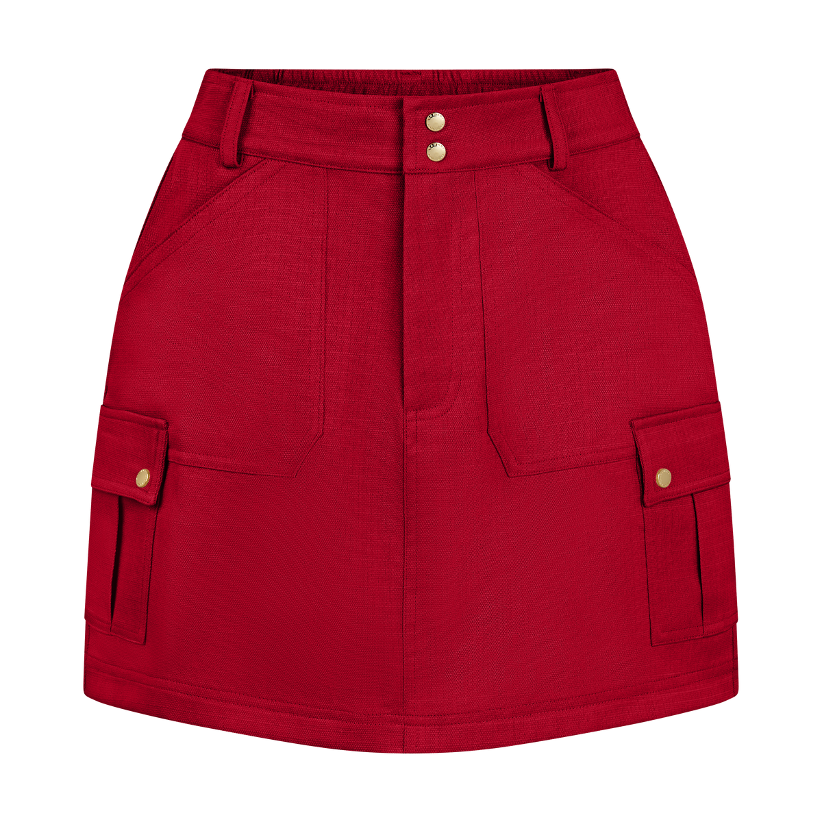 THE BOHIO SKIRT SET-BURGUNDY
