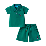 BOYS STAPLE POLO SET-KELLY