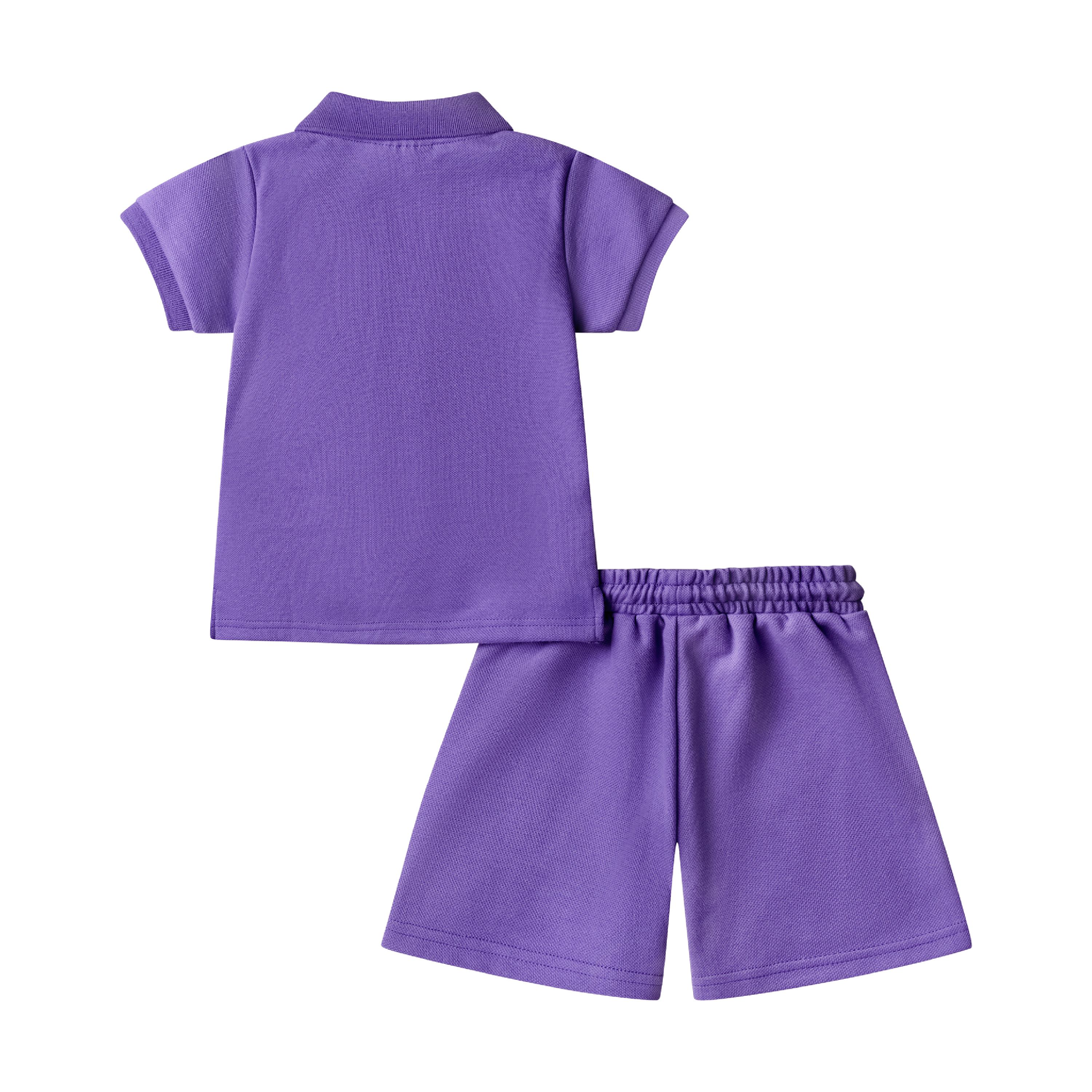 BOYS STAPLE POLO SET-IRIS