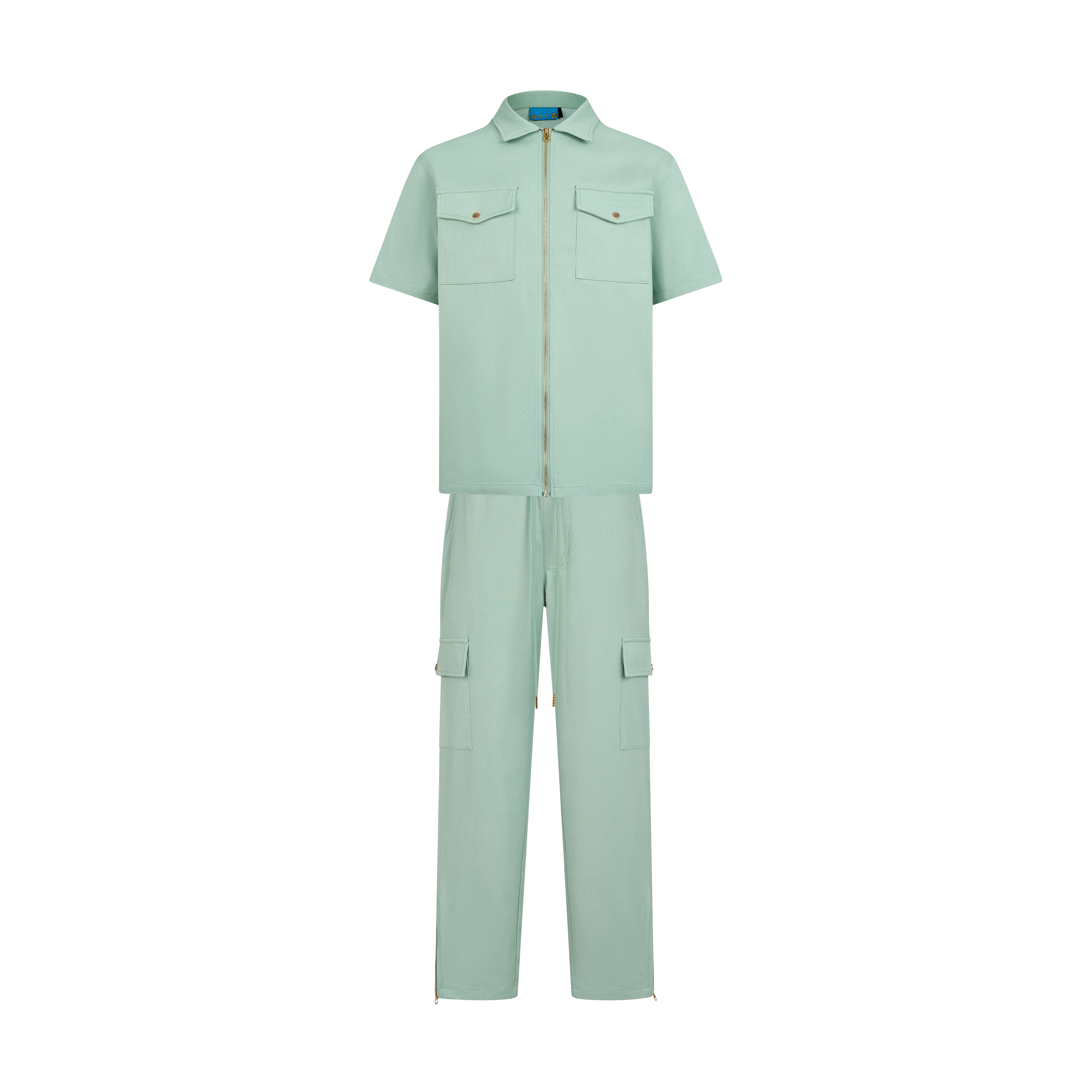 THE AVO CHAMBRAY SET- SAGE