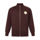 THE MEDALLION TRACK JACKET-BURGUNDY