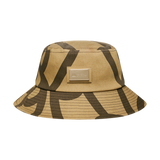 DENOGRAM BUCKET HAT-BROWN