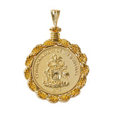 Coat of Arms Pendant (35mm)- Imperial Gold