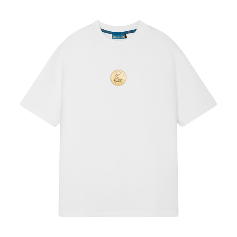 THE MEDALLION TEE- WHITE