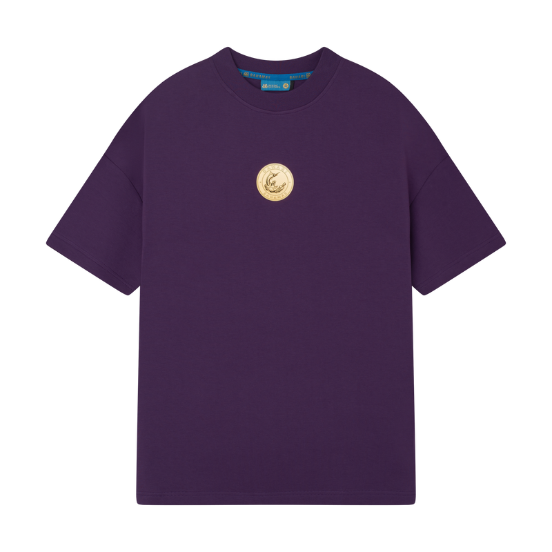 THE MEDALLION TEE- PURPLE