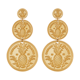 THE COMMERCIA PINEAPPLE EARRINGS