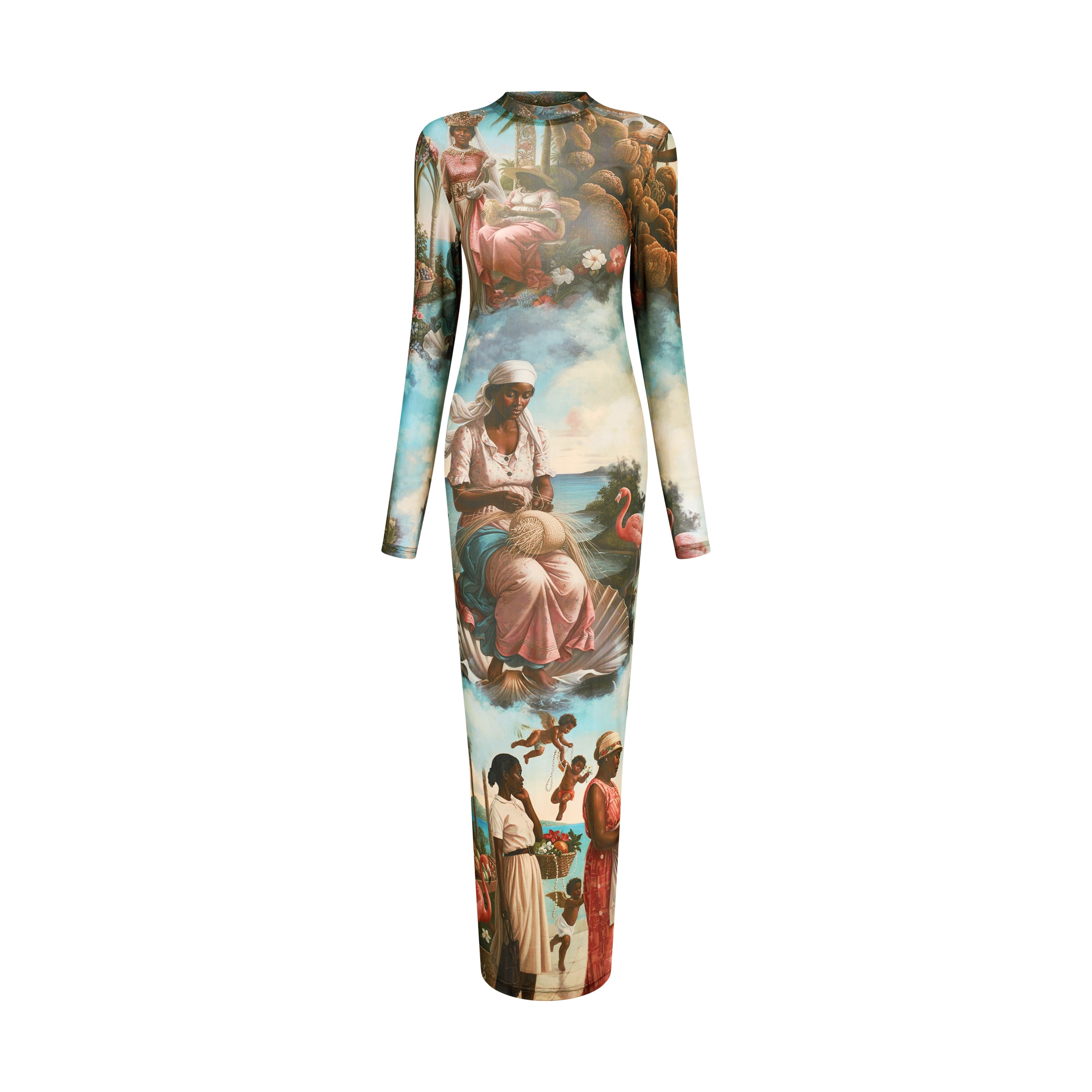 THE MYTHOS MESH DRESS