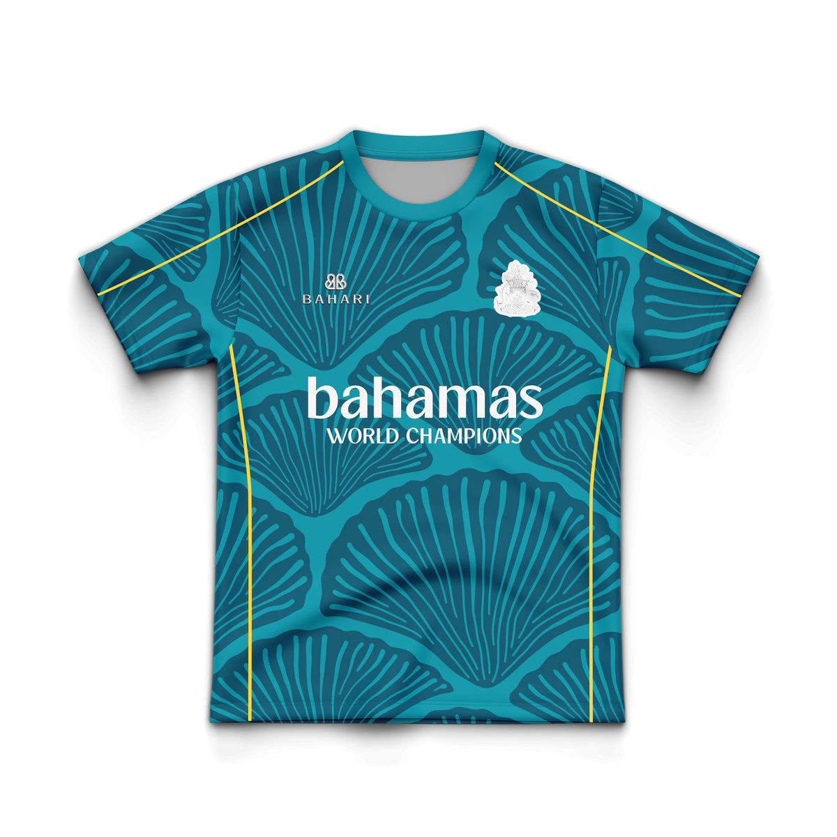 TEAM BAHAMAS 2024 TEE- AQUA