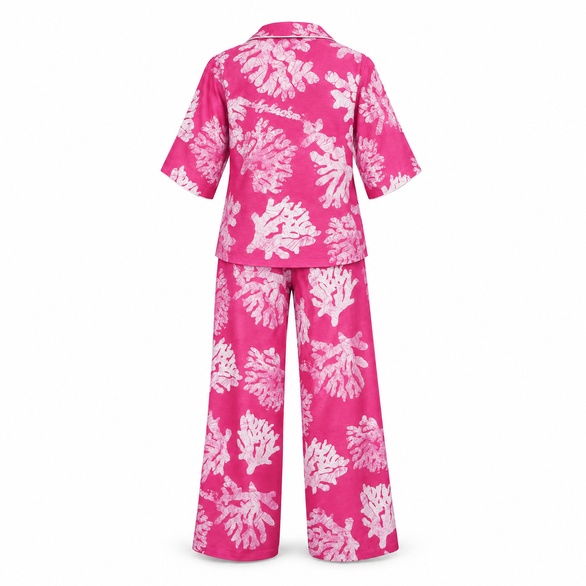 Bahari Androsia Trouser Set-Pink