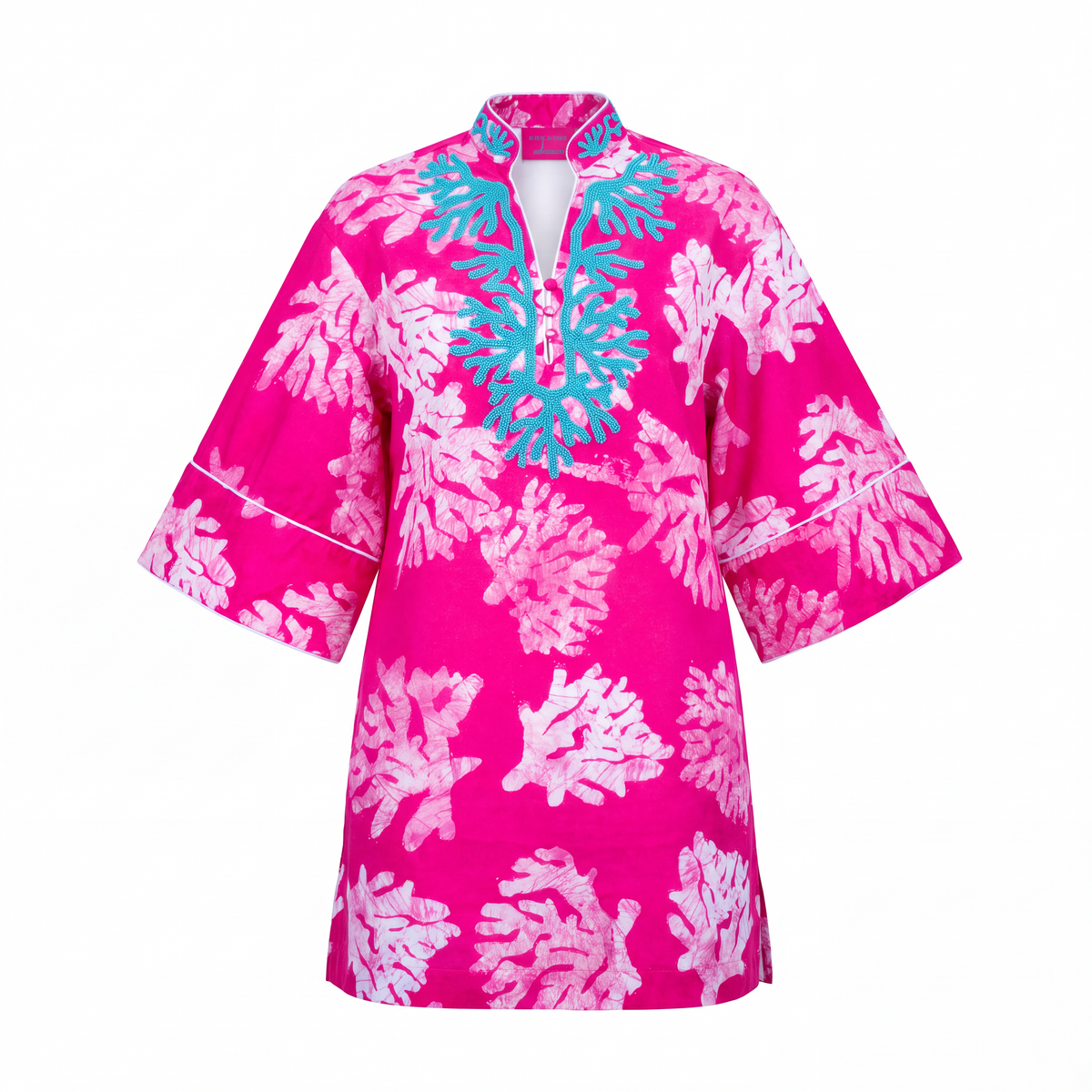Bahari Androsia Tunic Blouse-Pink