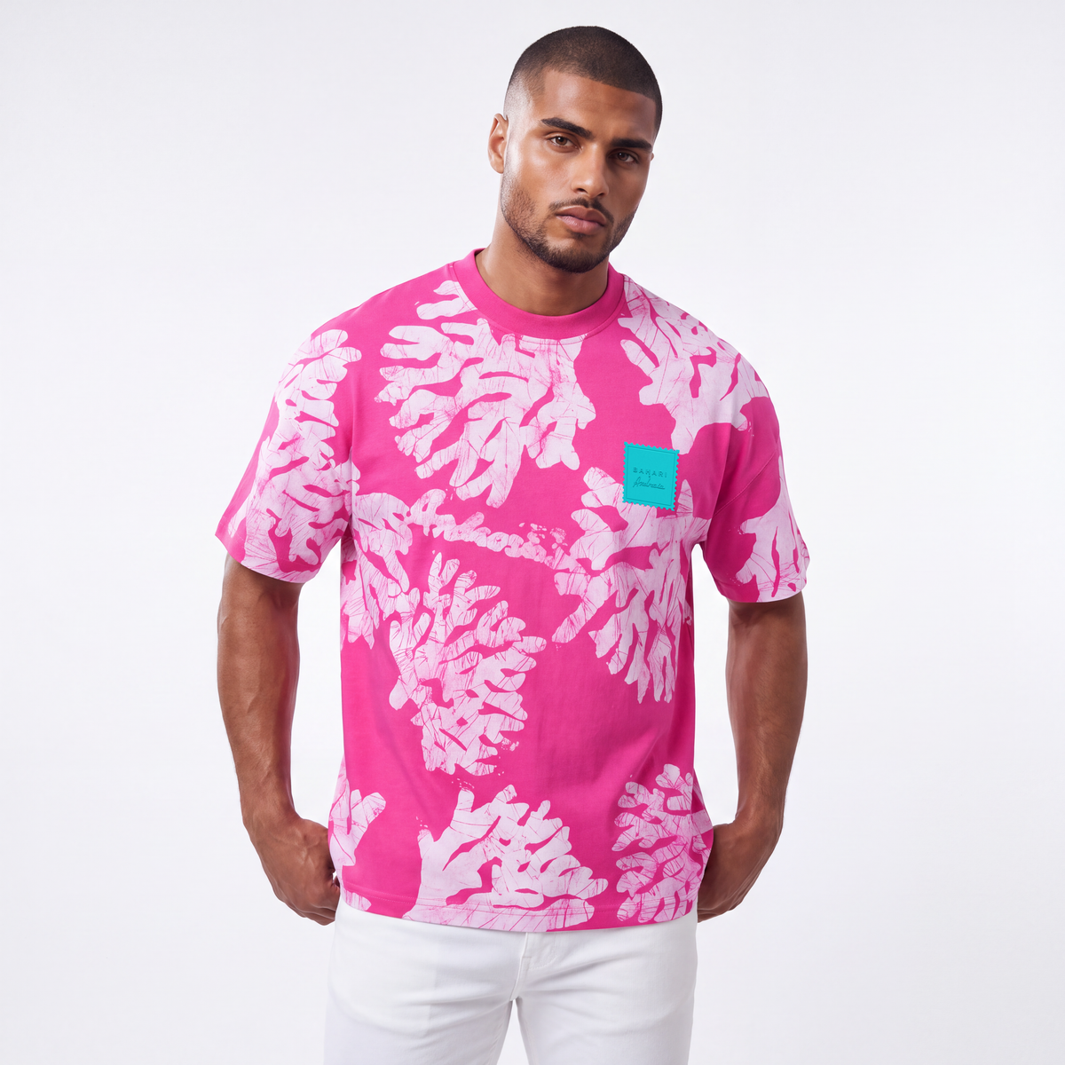 Androsia Tee — Pink