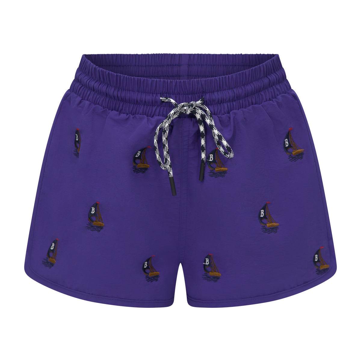 THE WOMEN'S CLASSIC SWIM SHORTS-PURPLE