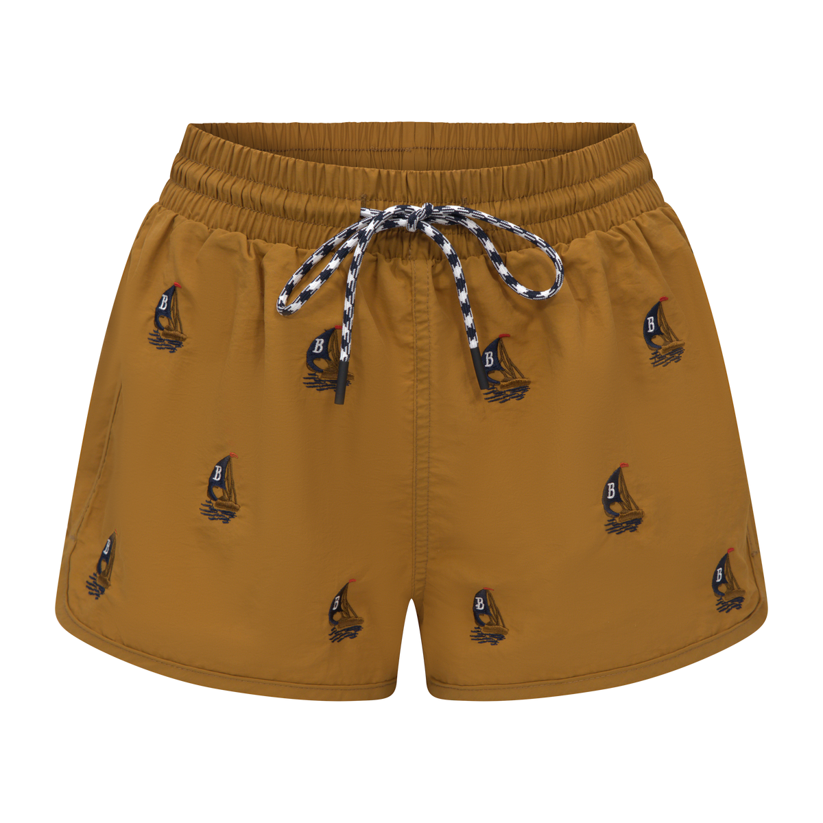 THE WOMEN'S CLASSIC SWIM SHORTS-CHESTNUT