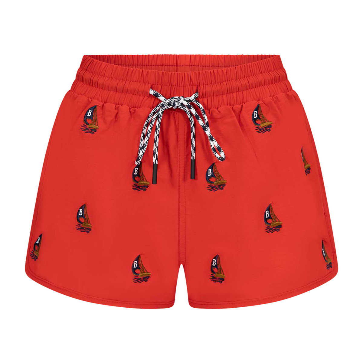 THE WOMEN'S CLASSIC SWIM SHORTS-RED