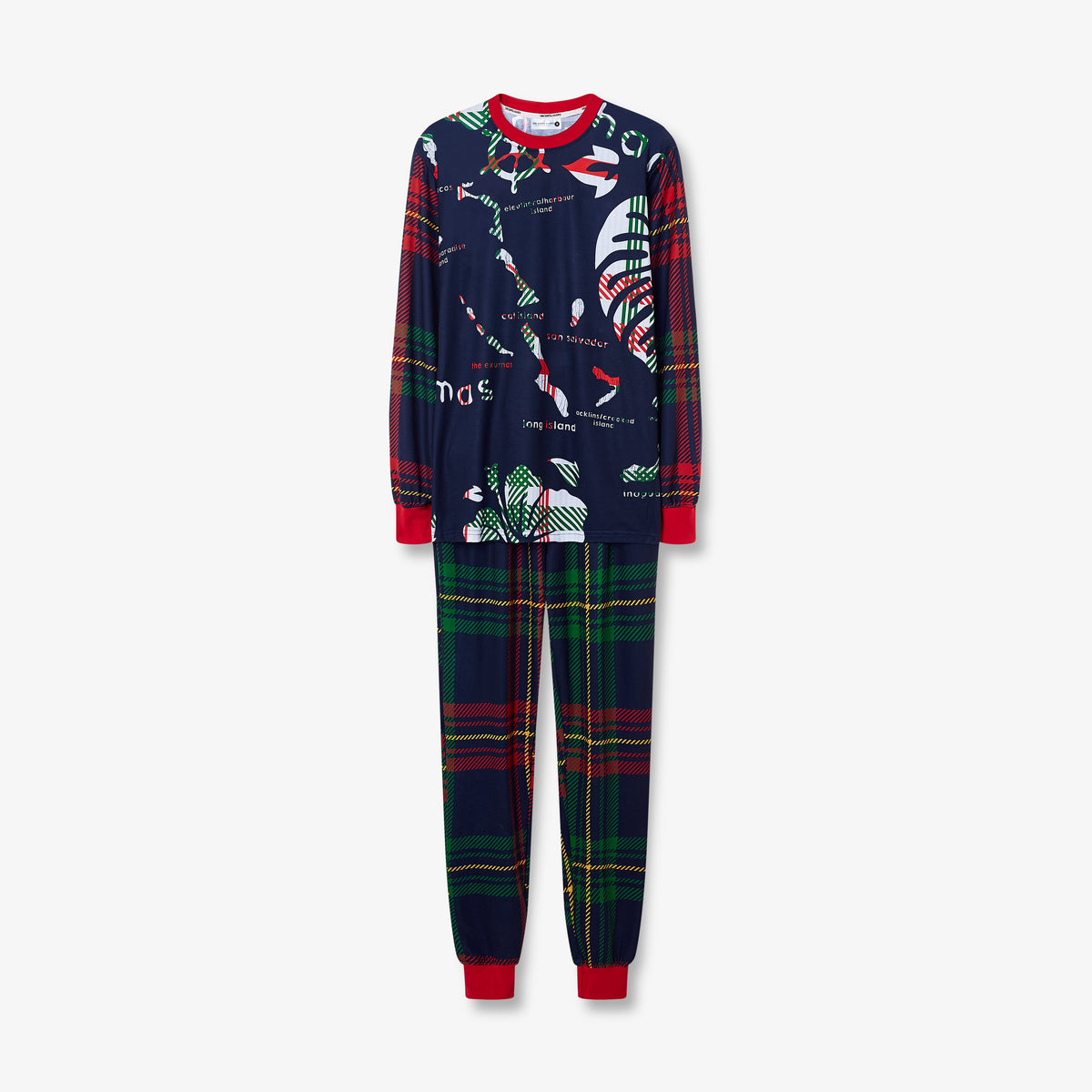 ARCHIPELAGO HOLIDAY PAJAMAS-NAVY