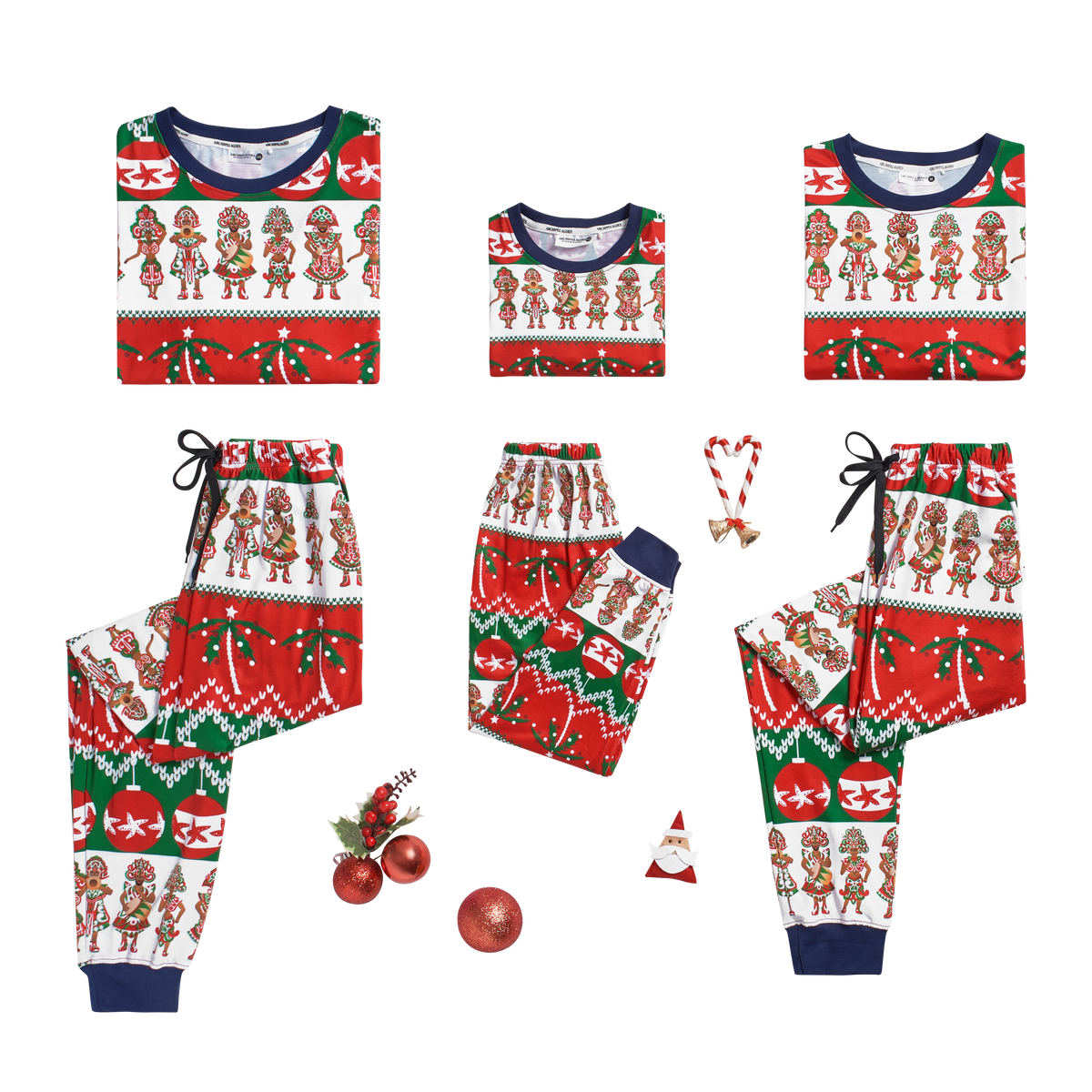 A BAHAMIAN HOLIDAY PAJAMAS-NAVY